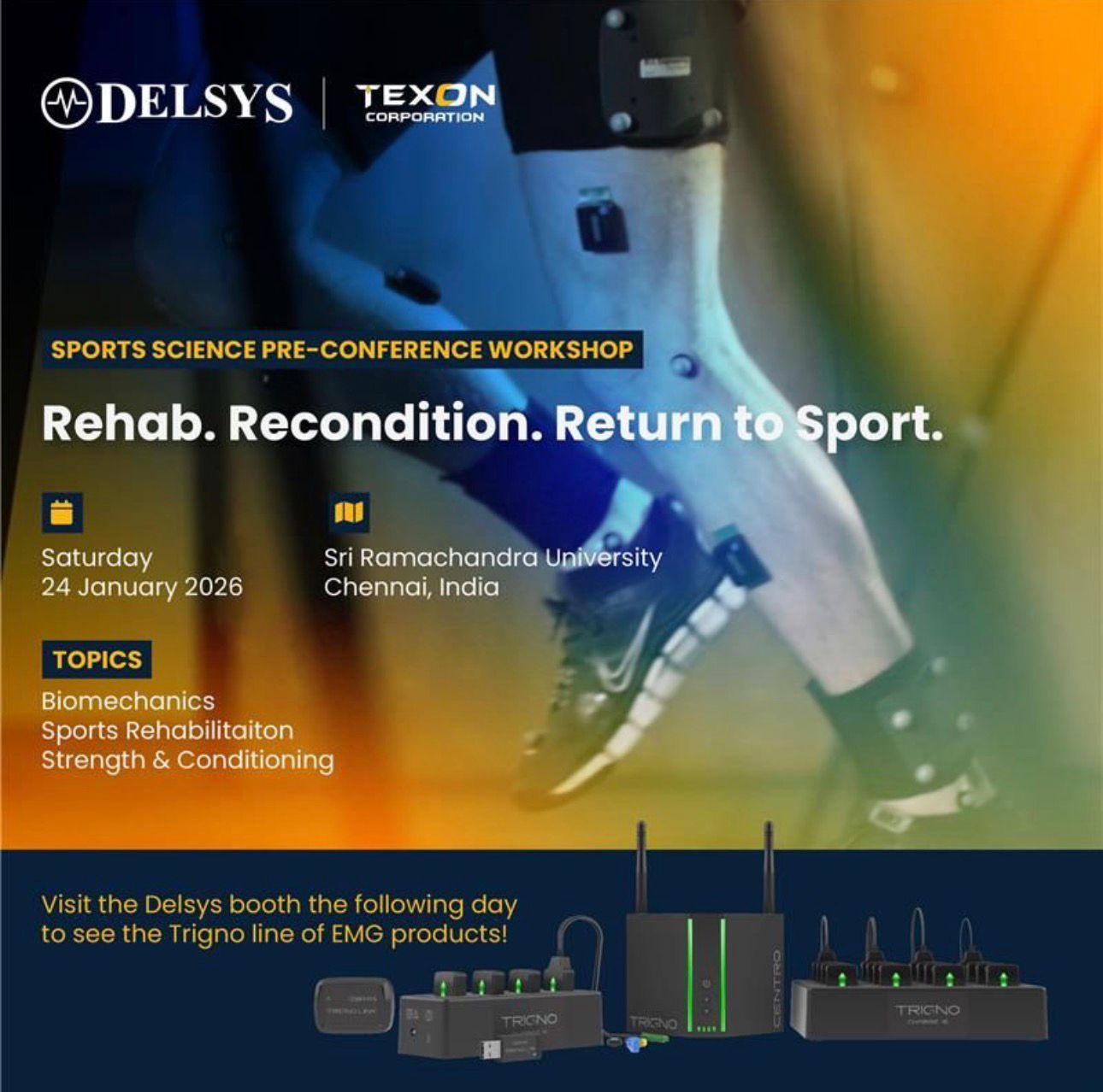 Sports Science Pre-Conference Workshop